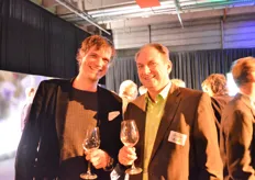 Andreas Hofland (HortiKey) en Aad van den Berg (Delphy)